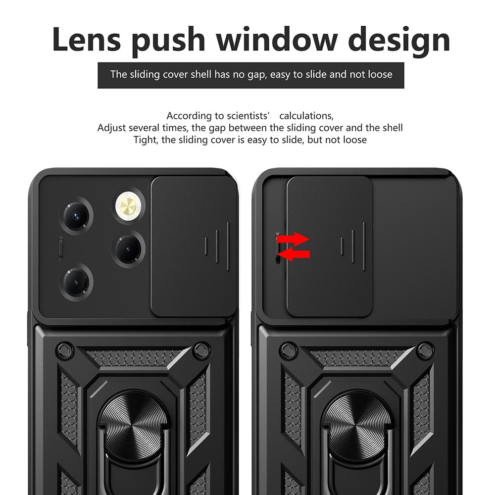 Techsuit CamShield Series pro Infinix Hot 40/40 Pro/Tecno Spark 20 Pro zelená - náhled 2