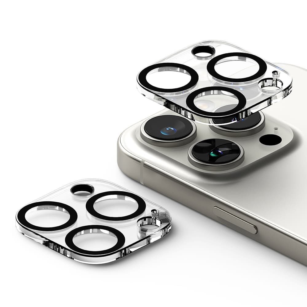 Ringke ochranné sklo kamery 2 kusy iPhone 16 Pro iPhone 16 Pro Max čiré - náhled 2
