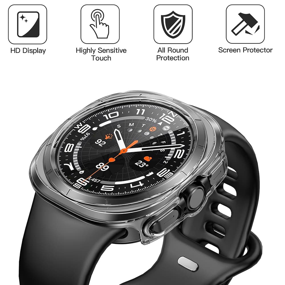 Techsuit Defense360 Pro pro Samsung Galaxy Watch Ultra (47mm) čirý - náhled 2
