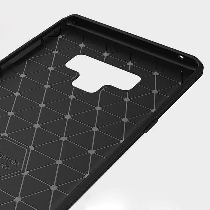 Techsuit Karbon Silikon Samsung Galaxy Note 9 Černý - náhled 2