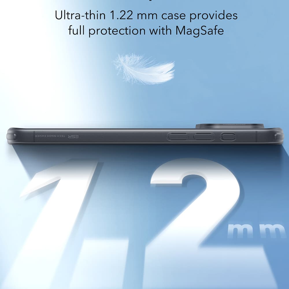ESR Zero HaloLock iPhone 16 Plus Matná černá - náhled 2