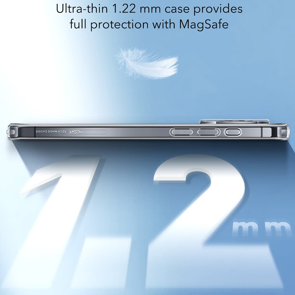 ESR Zero HaloLock iPhone 16 Plus Průhledný - náhled 2