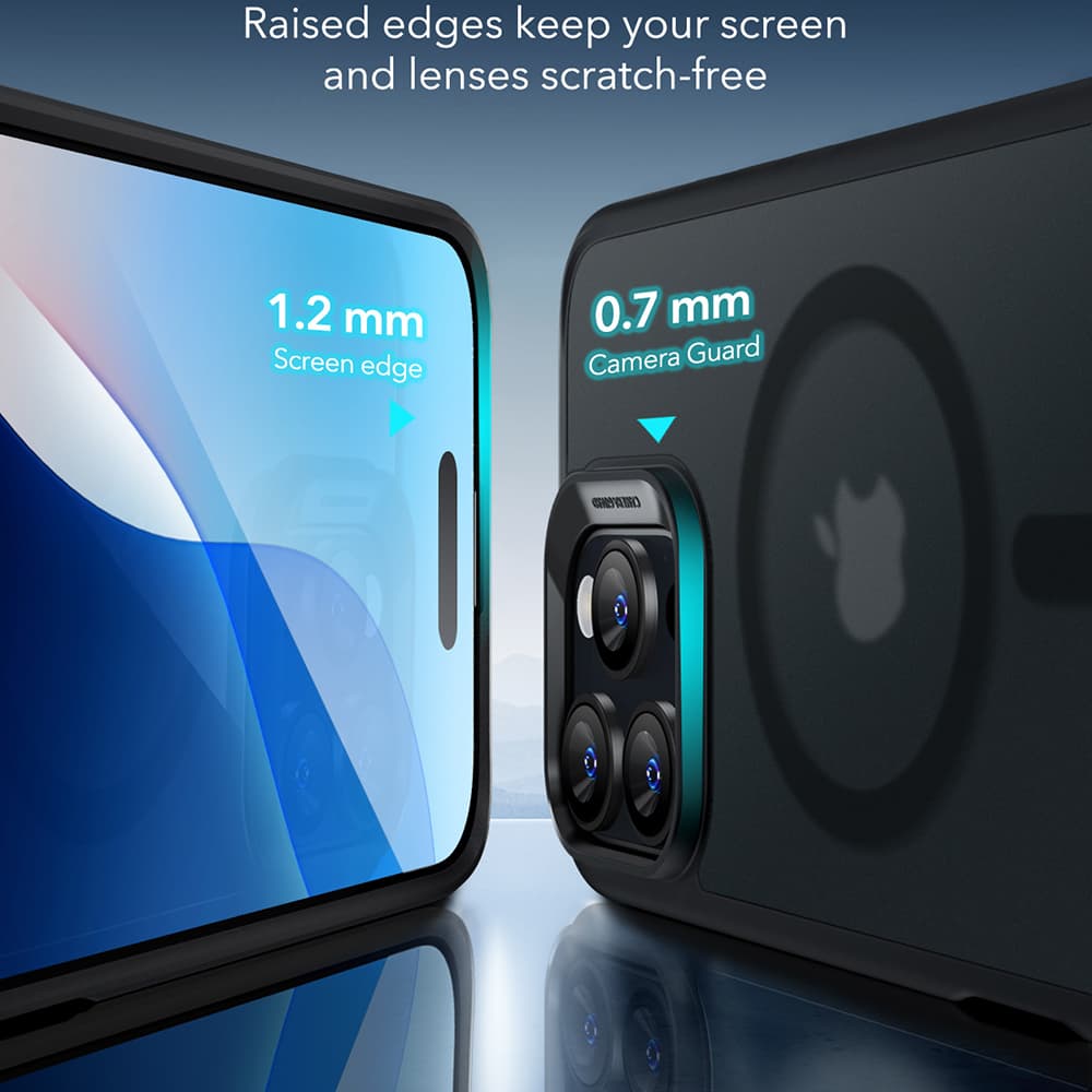 ESR Classic Hybrid HaloLock iPhone 16 Pro Matná černá - náhled 2