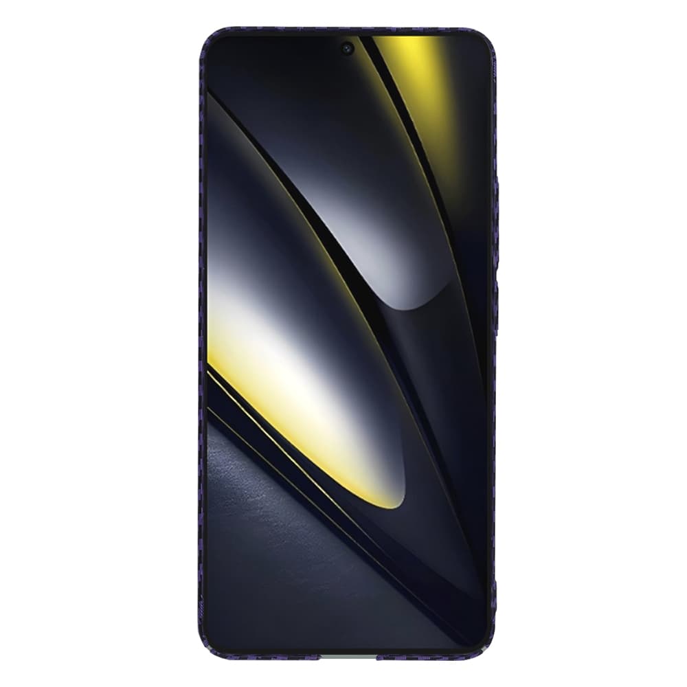 Techsuit Carbonite FiberShell Xiaomi Poco F6 fialové - náhled 2