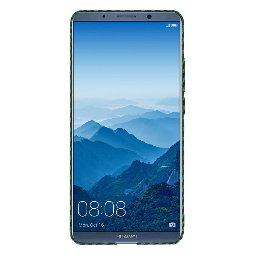 Techsuit Carbonite FiberShell kryt Huawei Mate10 Pro zelený - náhled 2