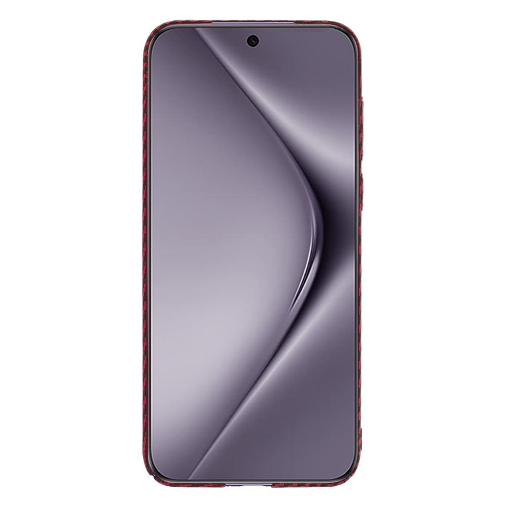 Obal Techsuit Carbonite FiberShell Huawei Pura 70 Pro Red - náhled 2