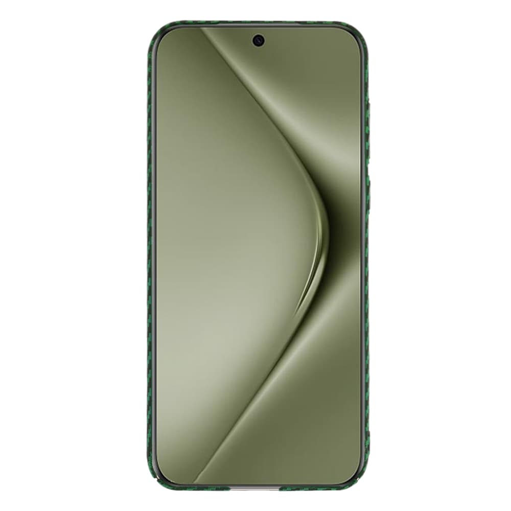 Techsuit Carbonite FiberShell Huawei Pura 70 Ultra Green - náhled 2