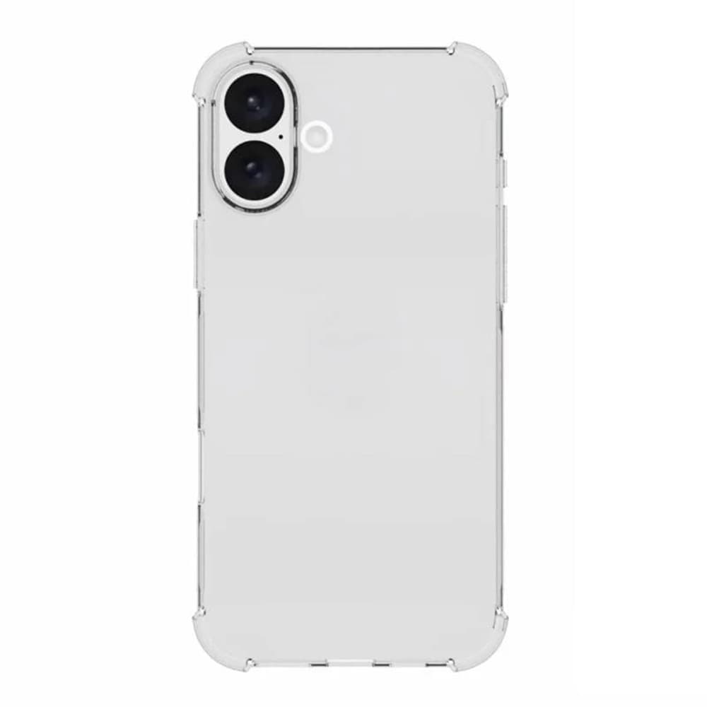 Techsuit Nárazuvzdorný silikonový kryt iPhone 16 Plus Čirý - náhled 2