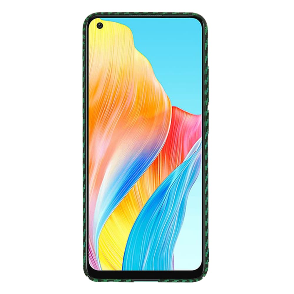 Techsuit Carbonite FiberShell kryt Oppo A78 4G zelený - náhled 2