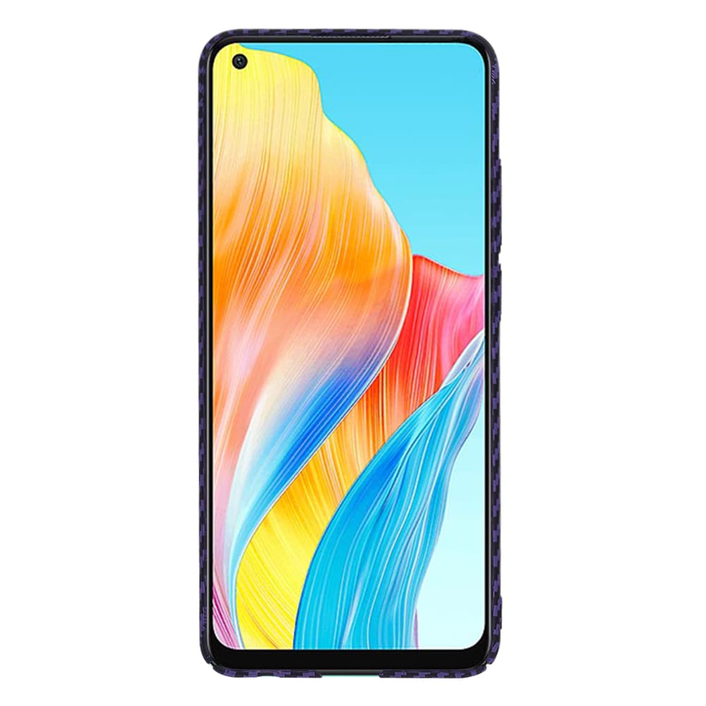 Techsuit Carbonite FiberShell pouzdro Oppo A78 4G Purple - náhled 2