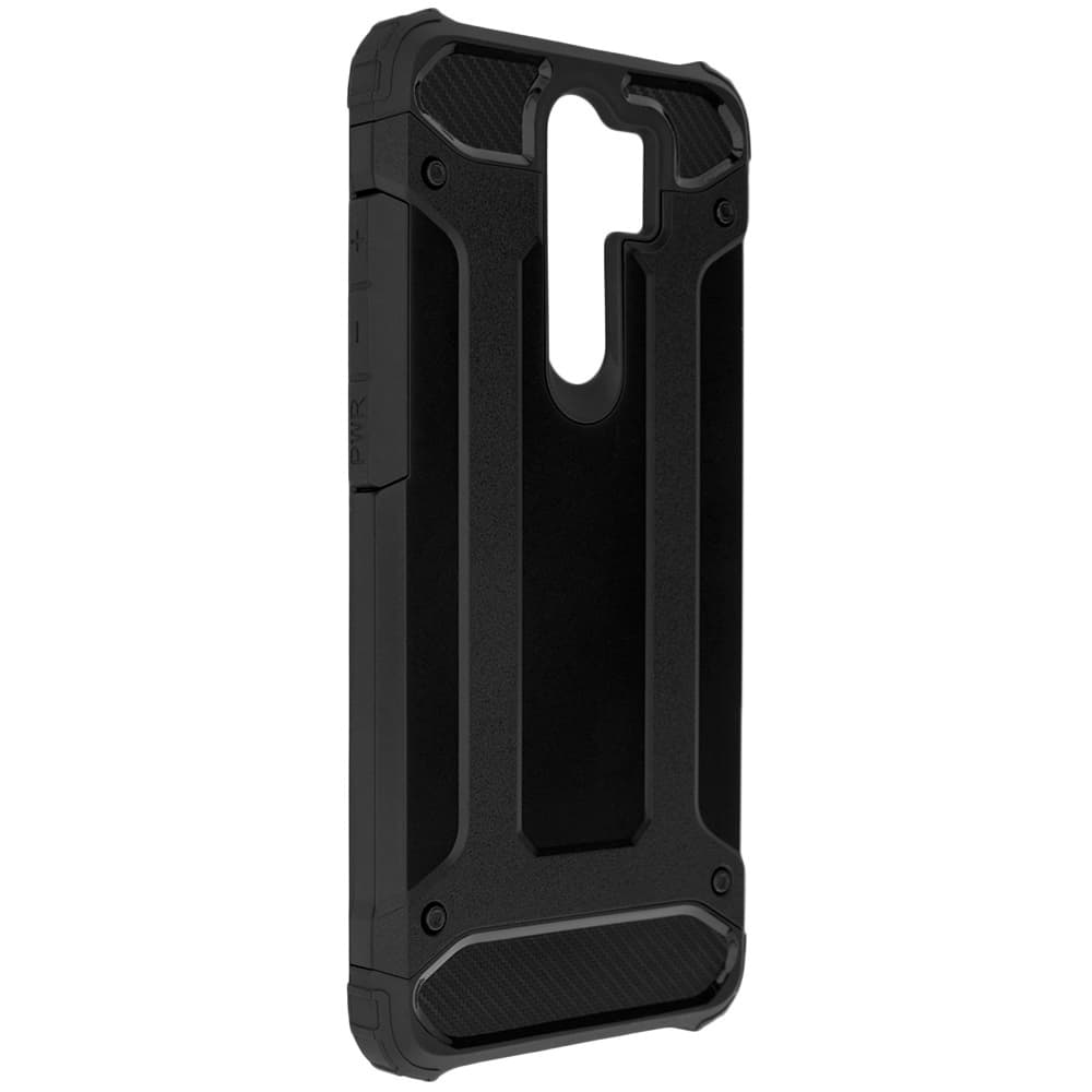 Techsuit Hybridní pouzdro Xiaomi Redmi Note 8 Pro Černá - náhled 2