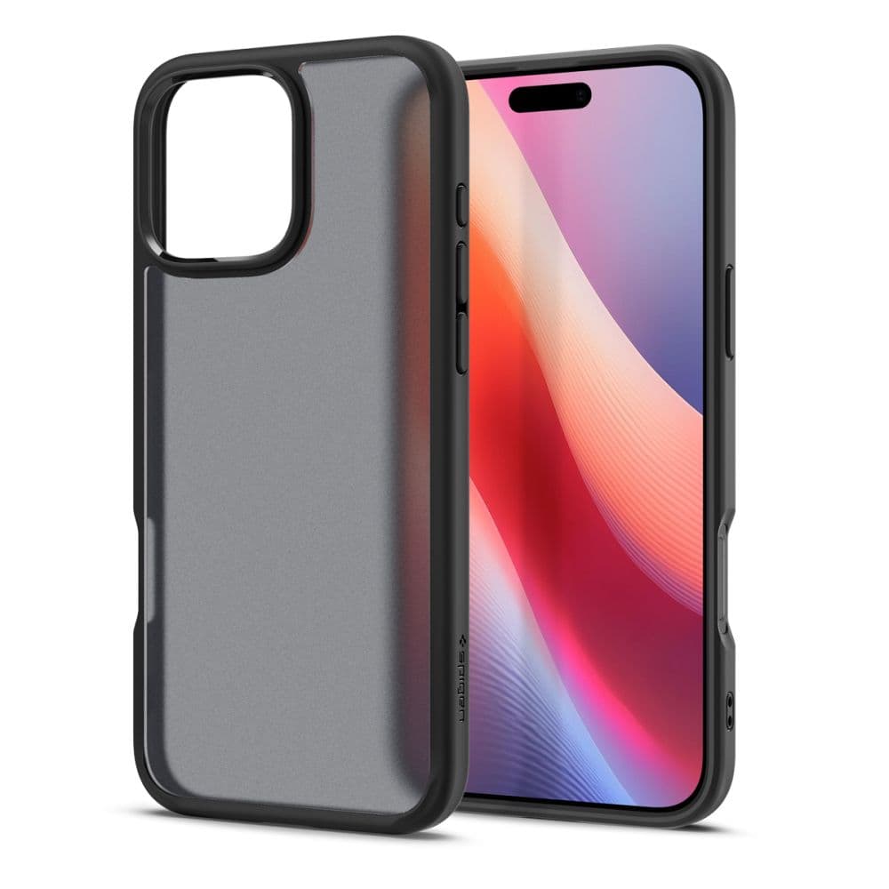 Spigen Ultra Hybrid iPhone 16 Pro Černá Mrazivá - náhled 2