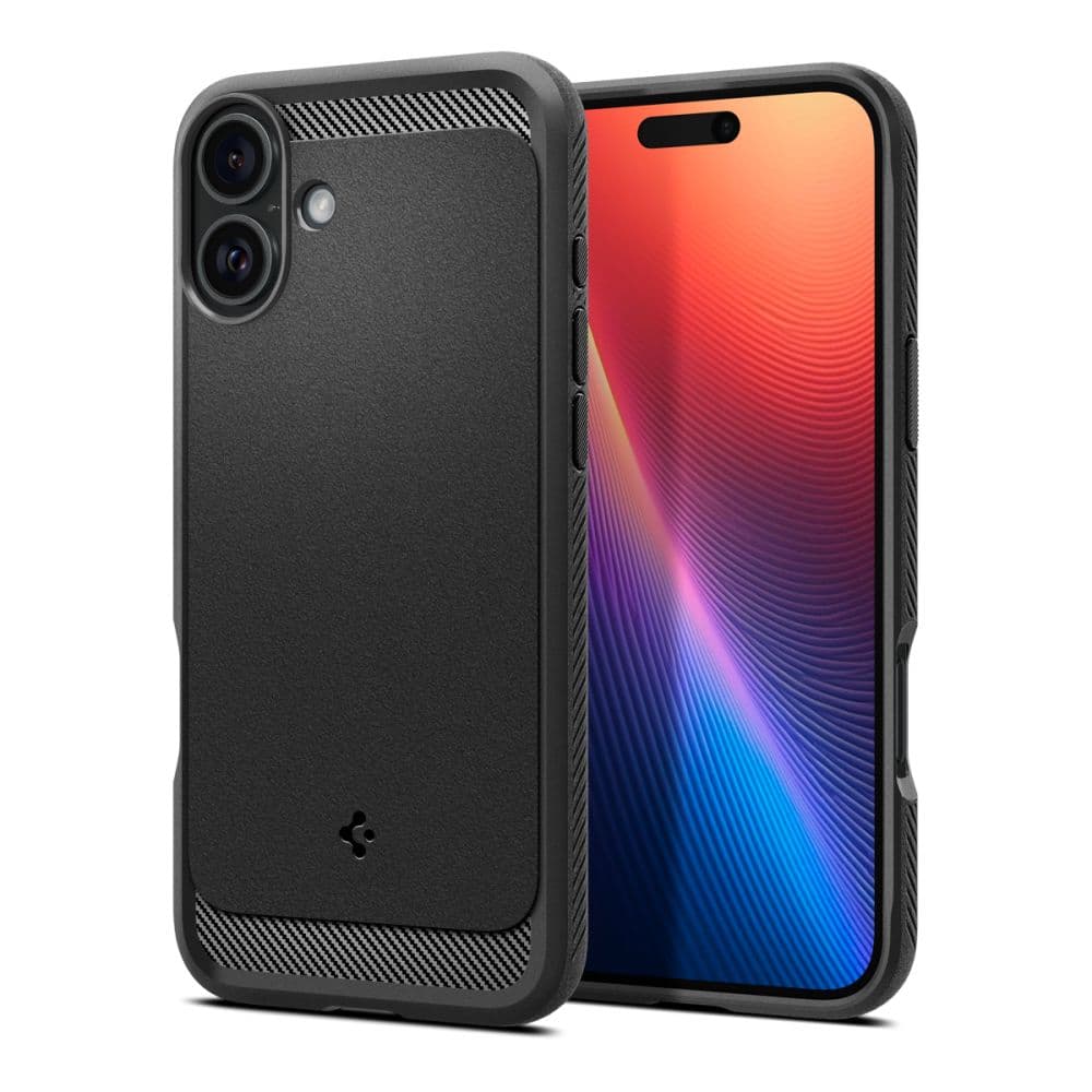 Spigen Rugged Armor MagSafe pro iPhone 16 matná černá - náhled 2