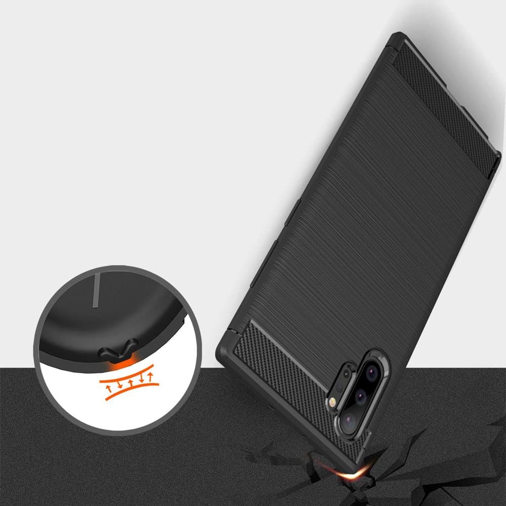 Techsuit Karbon Samsung Galaxy Note 10 Plus 4G 5G Černá - náhled 2