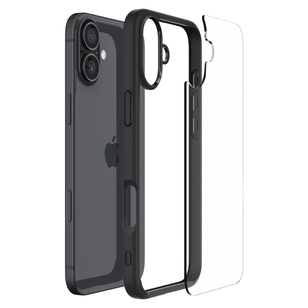 Spigen Ultra Hybrid iPhone 16 matná černá - náhled 2