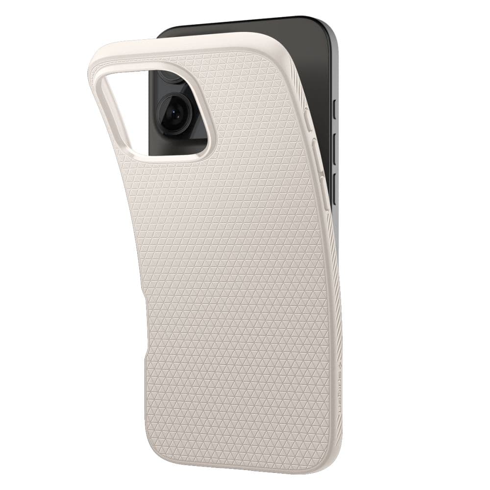 Spigen Liquid Air pro iPhone 16 Pro v přírodní titanové barvě - náhled 2
