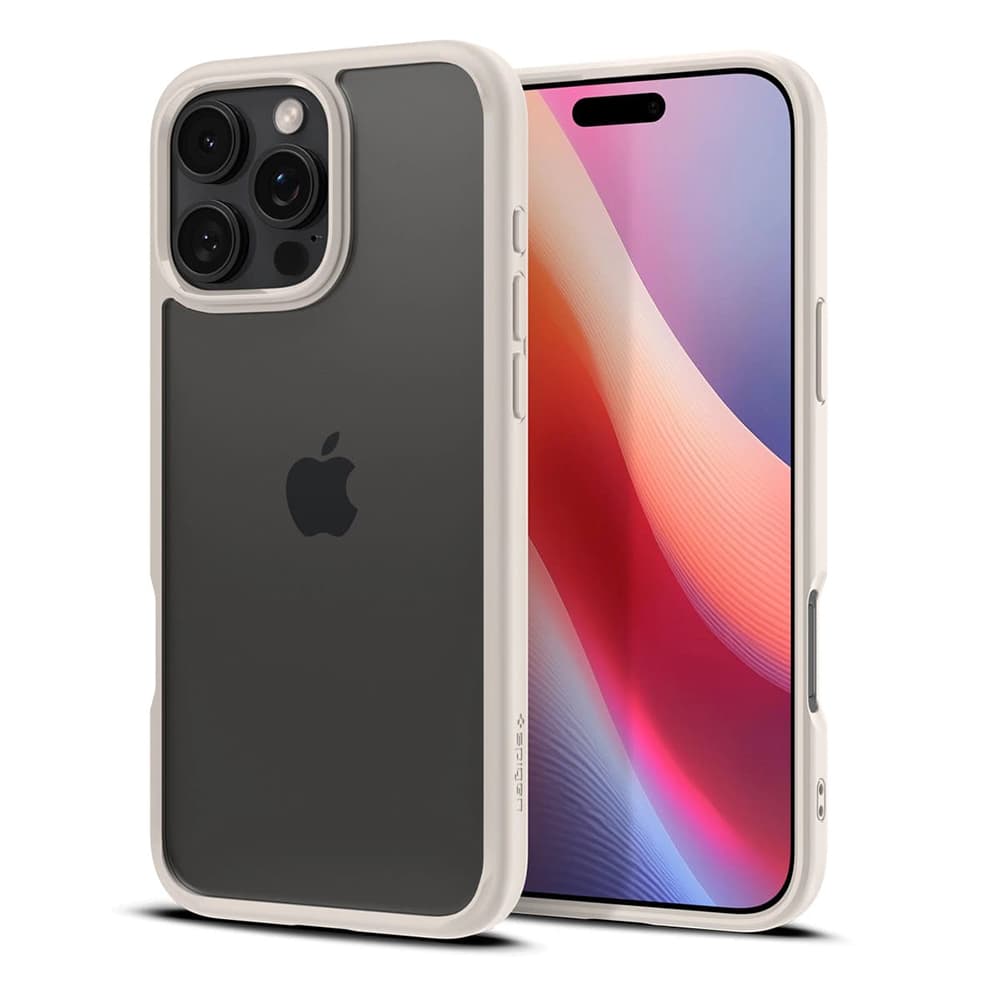 Spigen Ultra Hybrid iPhone 16 Pro Max přírodní titan - náhled 2