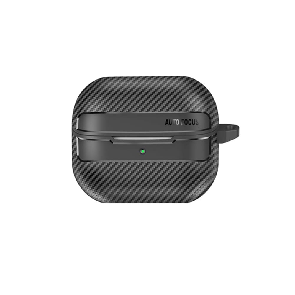Techsuit CarbonFiber pro Samsung Galaxy Buds 3 / 3 Pro / 3 FE černá - náhled 2