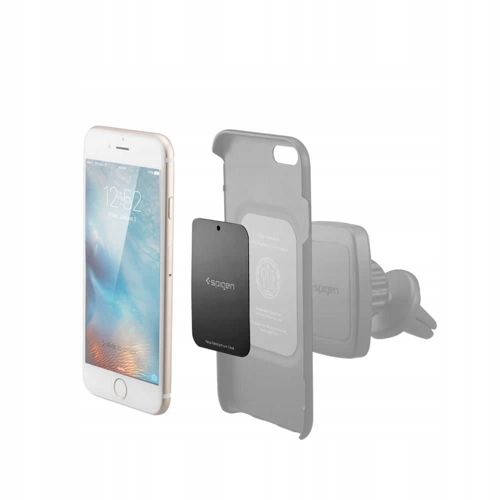 Spigen Kovová destička 4 kusy MP-4P s matným povrchem Black - náhled 2