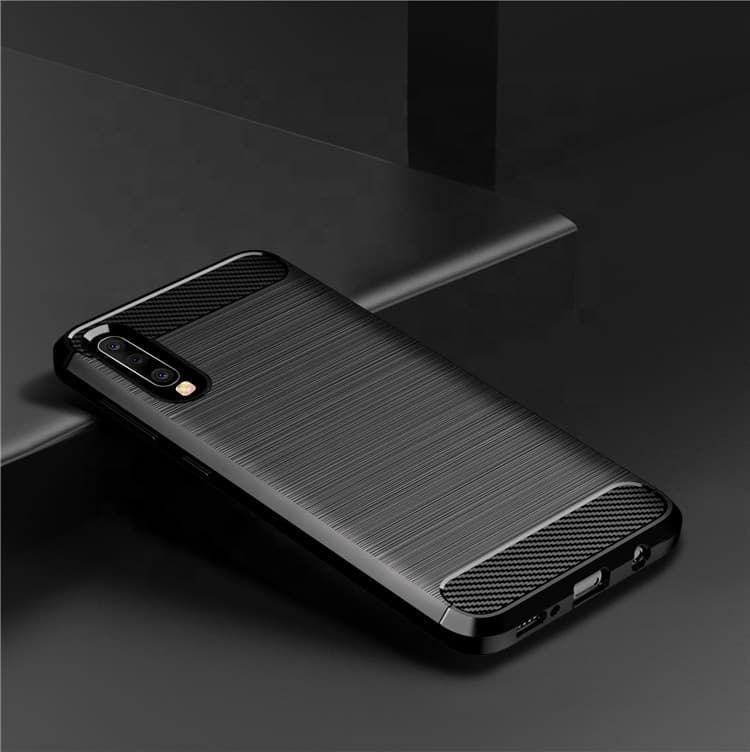 Techsuit Karbon Silikon Samsung A30s A50 A50s Černá - náhled 2