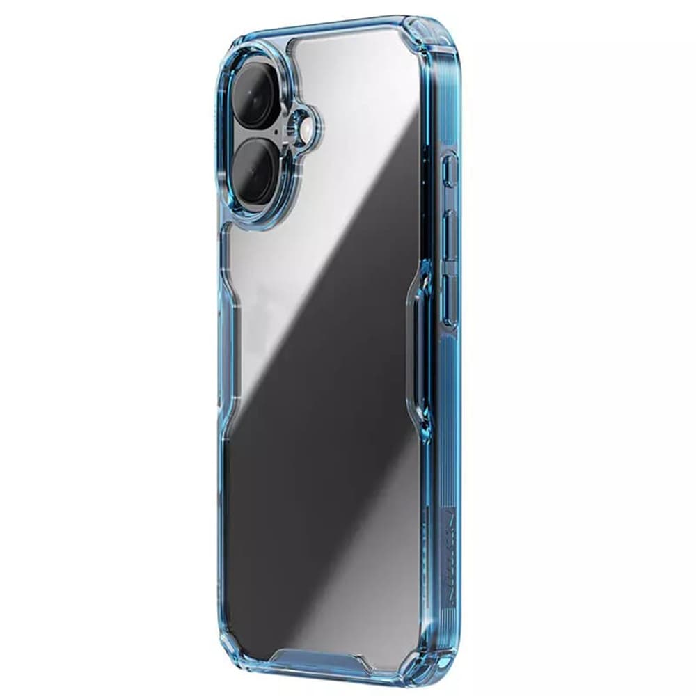 Nillkin Nature TPU Pro pouzdro iPhone 16 Plus modré - náhled 2