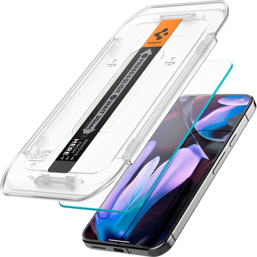 Spigen Glas.tR EZ-FIT (2 balení) Google Pixel 9 Pro XL průhledný - náhled 2