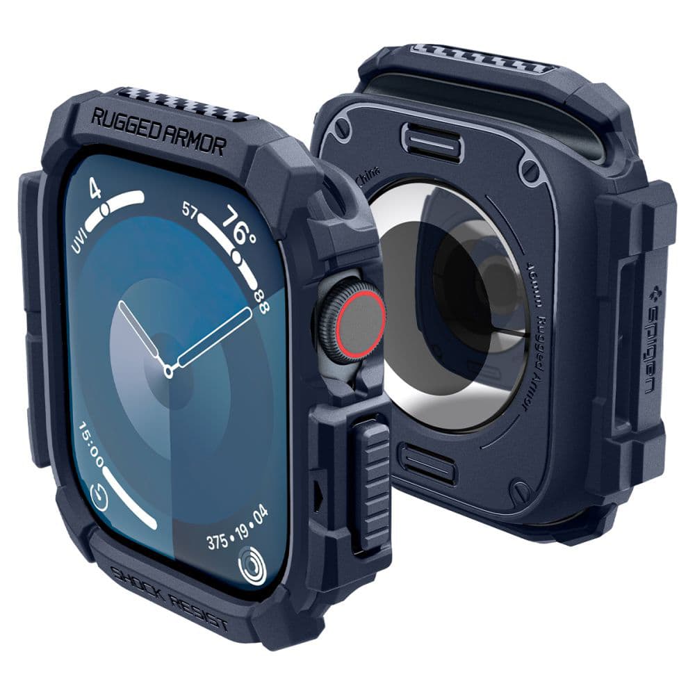 Spigen Rugged Armor Apple Watch 10 46mm Watch 11 46mm námořnická modrá - náhled 2