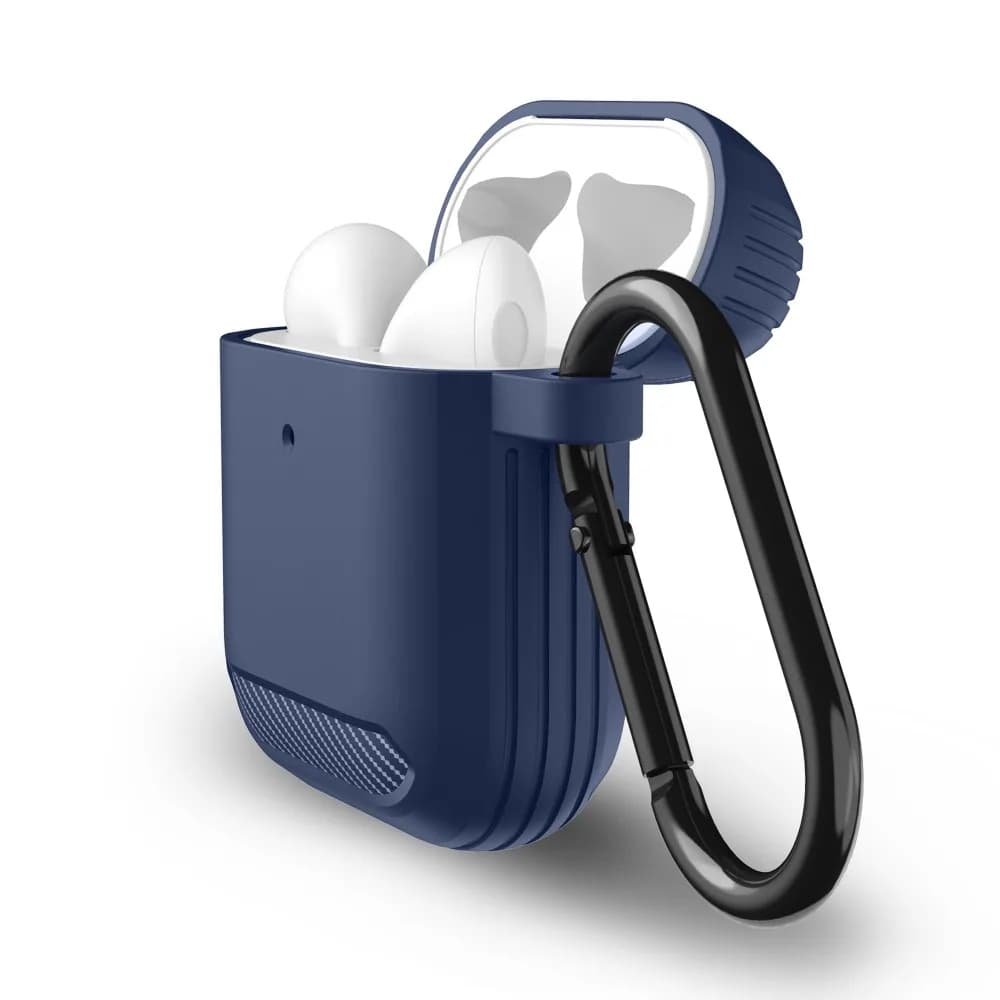 Techsuit Carbon Silicone pro AirPods 1 AirPods 2 růžová - náhled 2