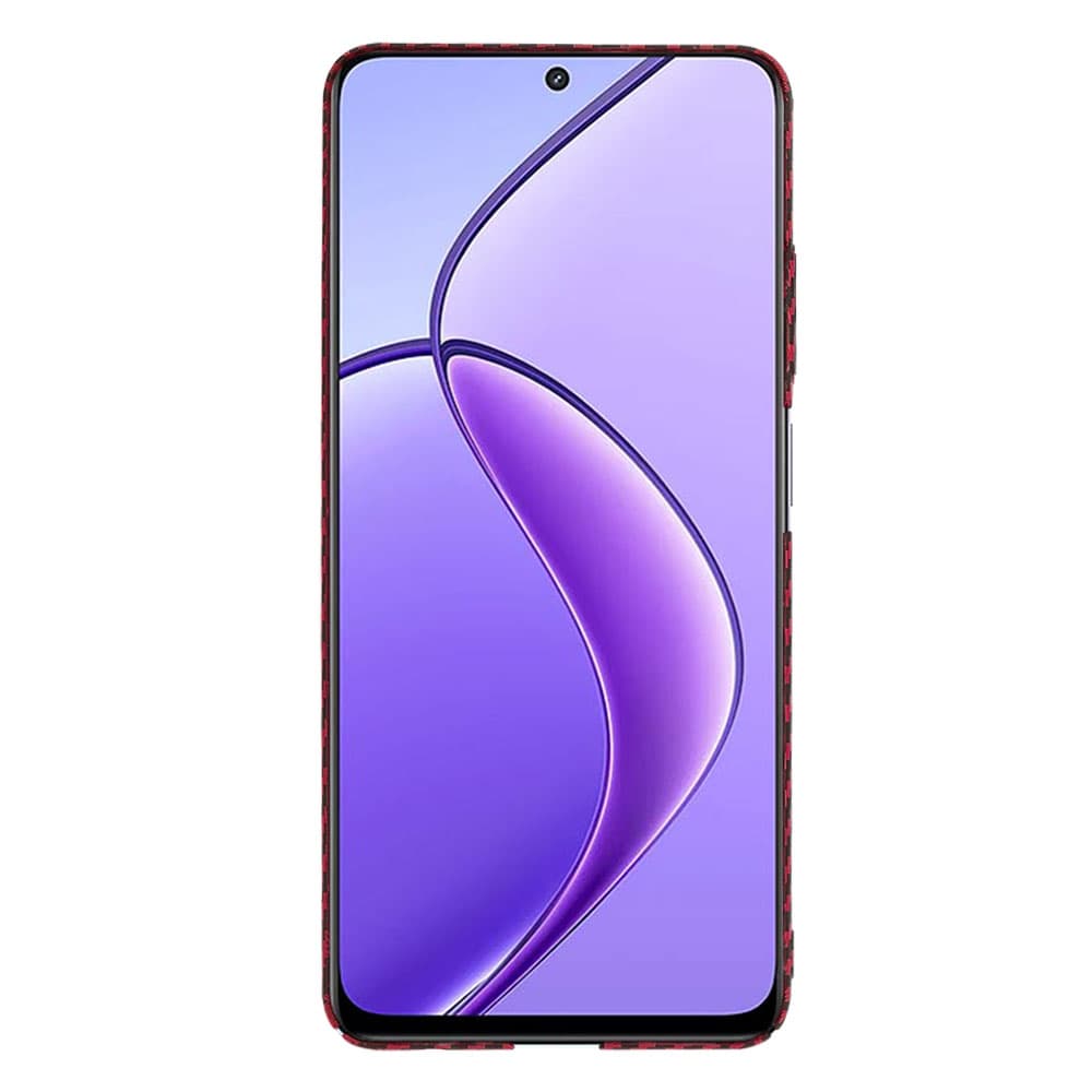 Techsuit Carbonite FiberShell Realme 12 12x Red - náhled 2