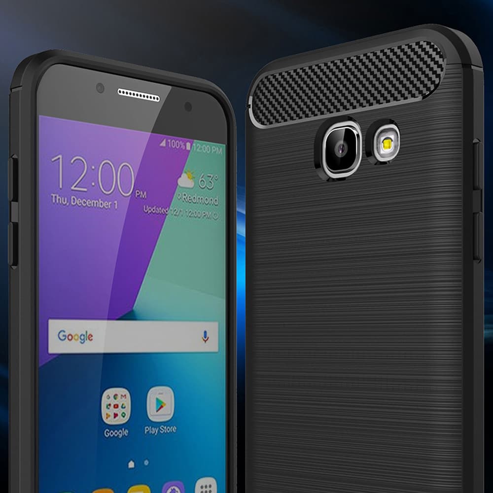 Techsuit Karbon Samsung Galaxy A5 2017 A520 Černý - náhled 2
