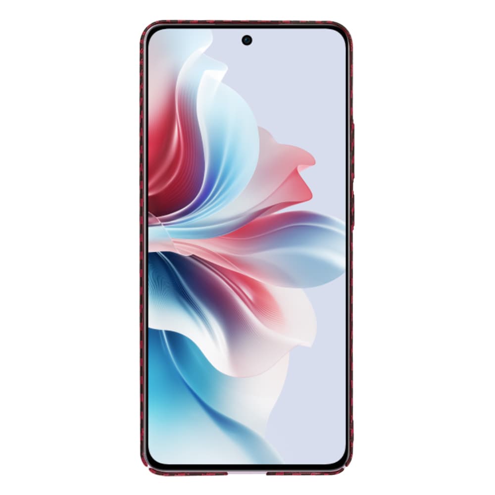 Techsuit Carbonite FiberShell kryt pro Oppo Reno11 F Red - náhled 2