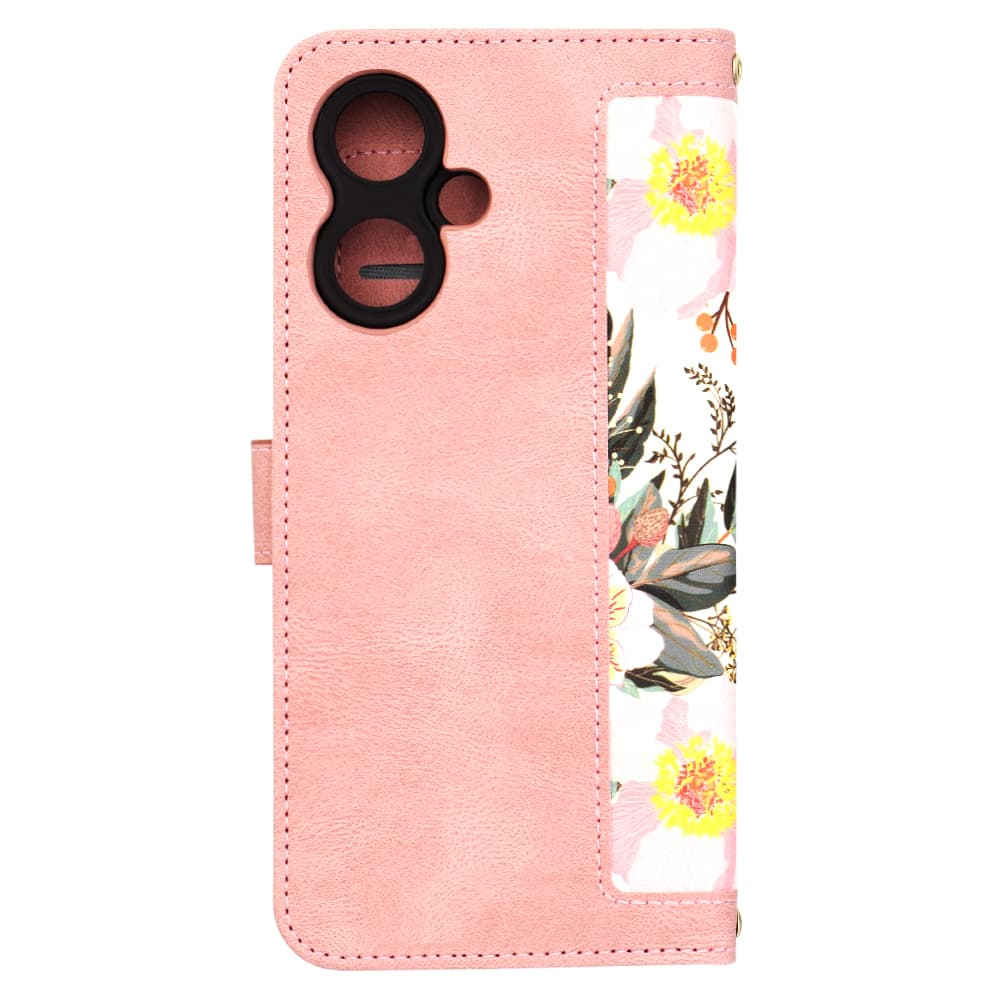 Pouzdro Techsuit FlipCraft pro Xiaomi Redmi 13C 5G růžové Sweetheart - náhled 2