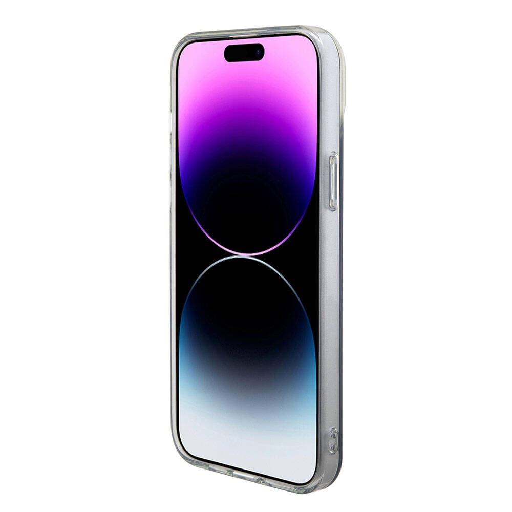 Guess IML Iridescent MagSafe GUHMP15LHITSK iPhone 15 Pro duhová - náhled 2