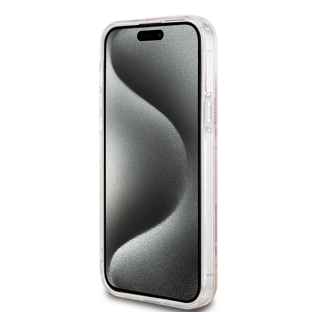 Guess IML GCube MagSafe GUHMP15MHGCUSTGW iPhone 15 Plus hnědý - náhled 2