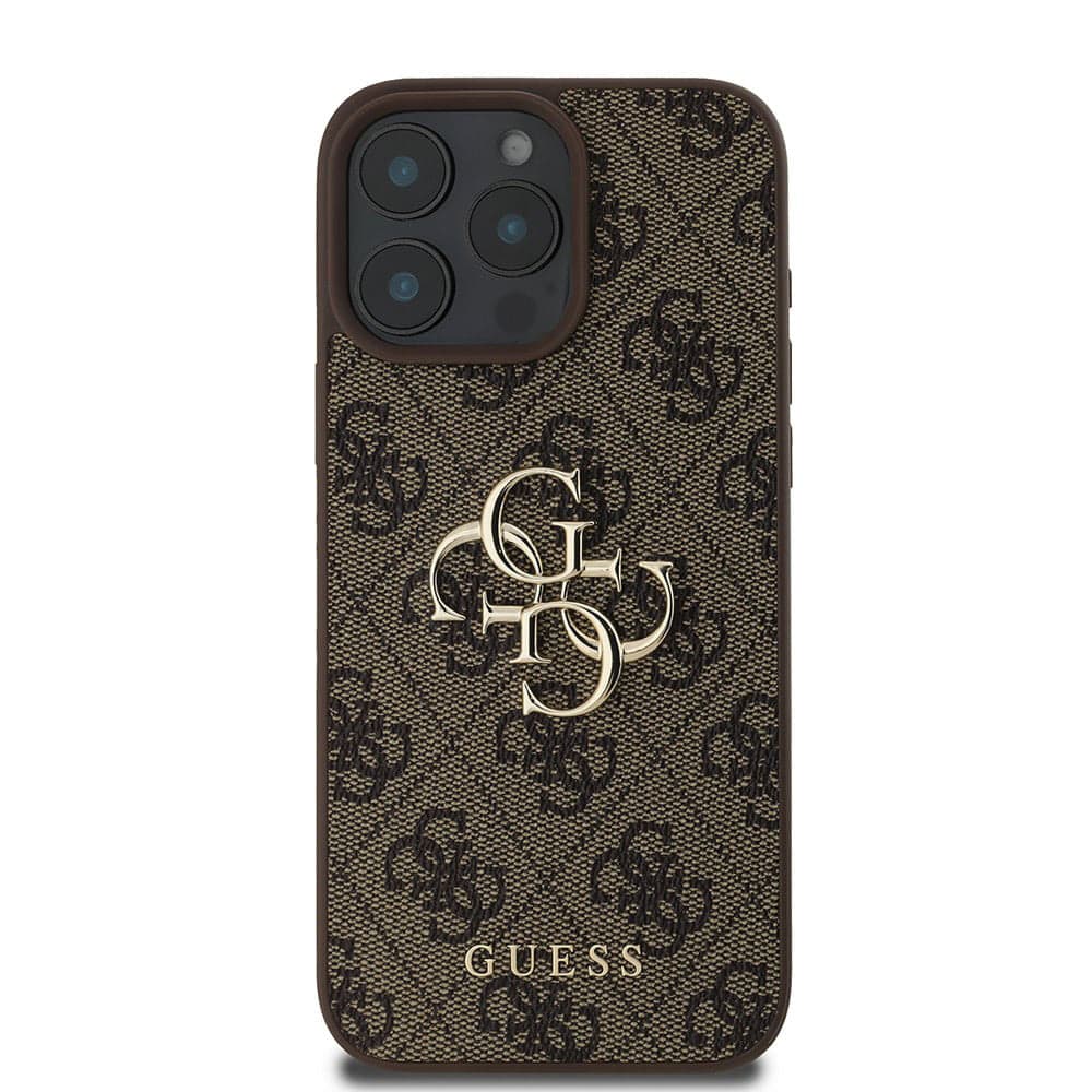 Guess Hardcase 4G Big Logo GUHCP16L4GMGBR iPhone 16 Pro hnědý - náhled 2