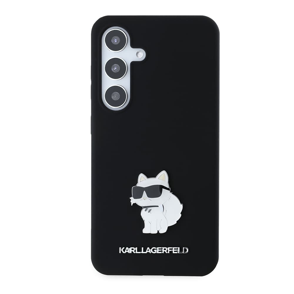 Karl Lagerfeld Silicone pouzdro Samsung Galaxy S24 Choupette - náhled 2