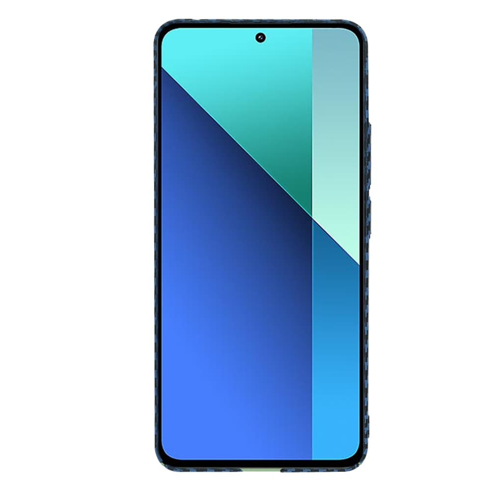 Techsuit Carbonite FiberShell Xiaomi Redmi Note 13 4G Cyan - náhled 2