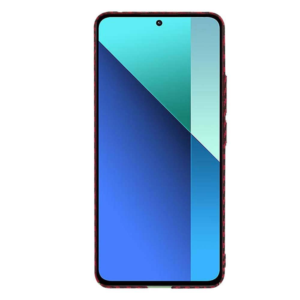 Techsuit Carbonite kryt Xiaomi Redmi Note13 4G červený - náhled 2