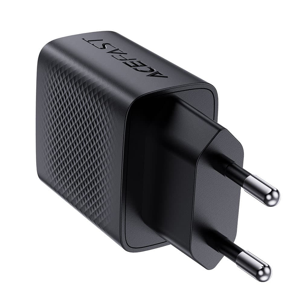 Acefast Wall Charger A82 Type-C GaN Technologie PD20W Podpora Rychlého Nabíjení Černá - náhled 2