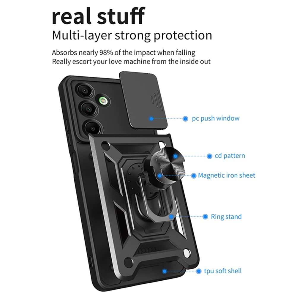 Techsuit CamShield Series Samsung Galaxy A16 4G A16 5G černý - náhled 2