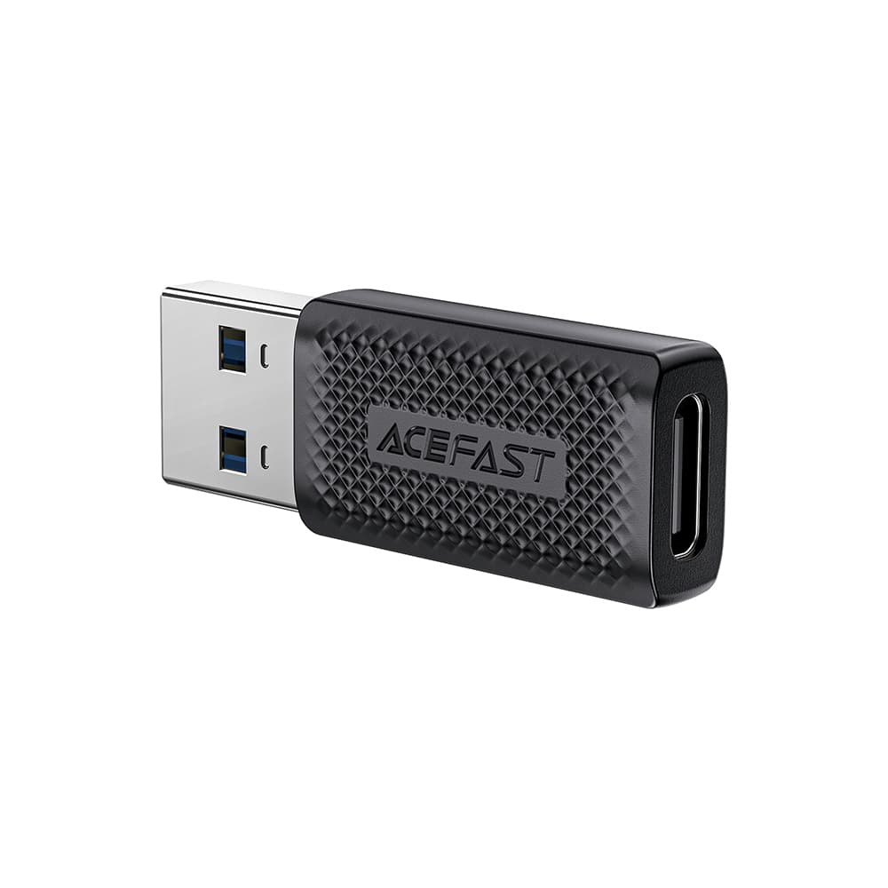 Acefast Adapter J2 Type-C na USB 3.0 Rychlé nabíjení Přenos dat 5Gbps Černá - náhled 2