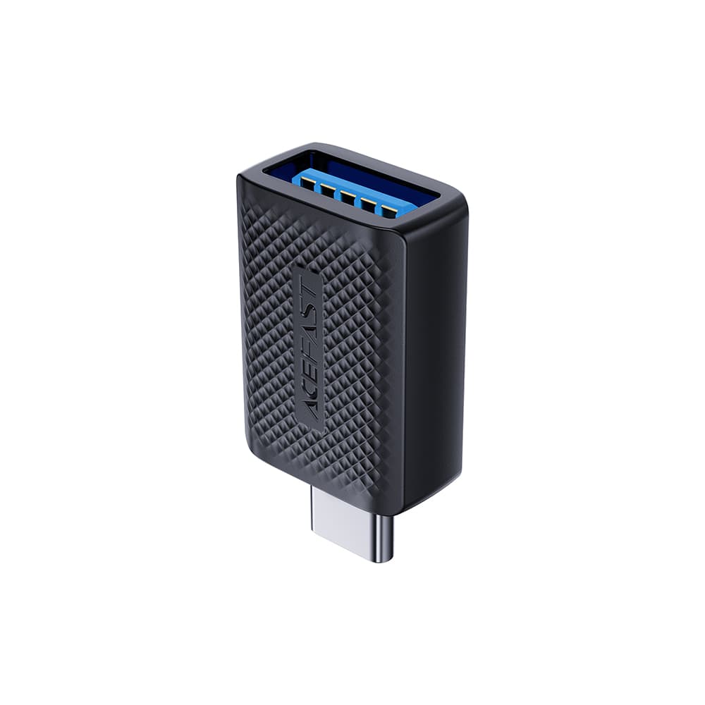 Acefast Adaptér J1 Type-C na USB 3.0 5Gbps Rychlé Nabíjení Přenos Dat Černý - náhled 2