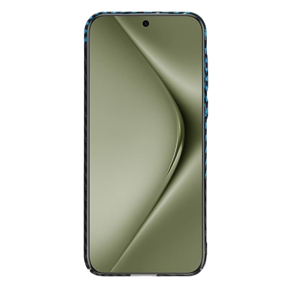 Techsuit Carbonite FiberShell Huawei Pura70 Ultra Blue Pulse - náhled 2