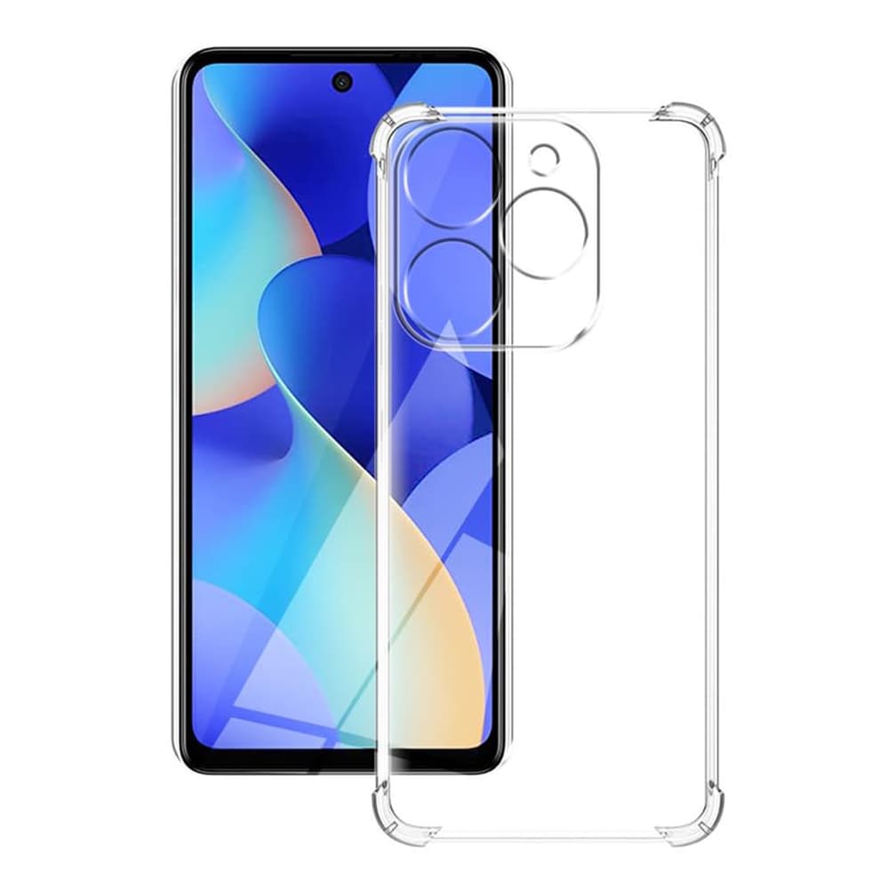 Techsuit nárazuvzdorný průhledný silikon Tecno Spark Go 2024 Spark 20C průhledný - náhled 2