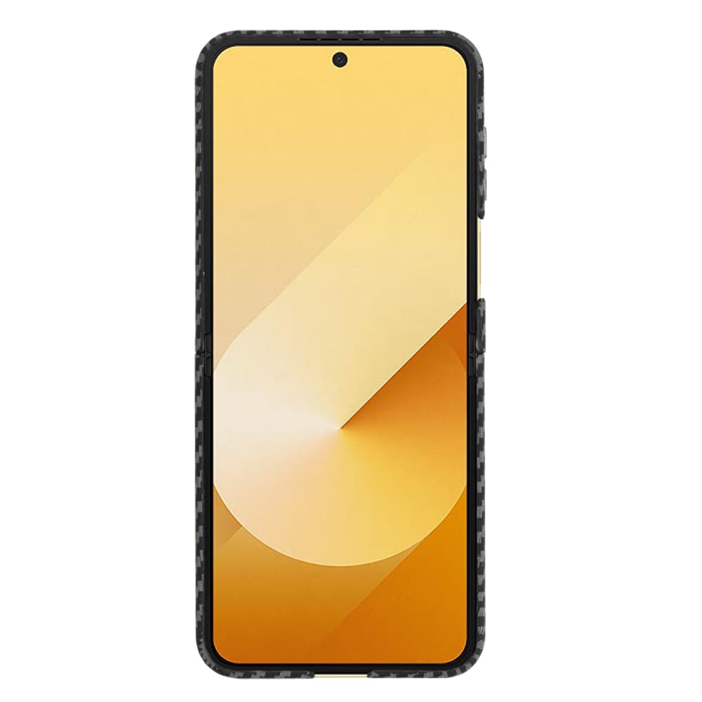 Techsuit Carbonite FiberShell pro Samsung Galaxy Z Flip6 Flip7 FE černá - náhled 2
