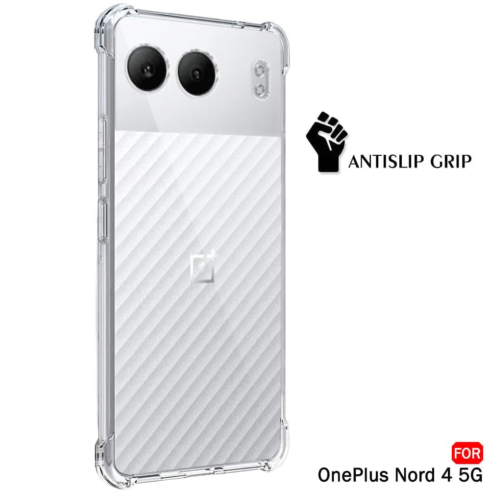Techsuit Shockproof průhledný silikonový obal OnePlus Nord 4 průhledný - náhled 2