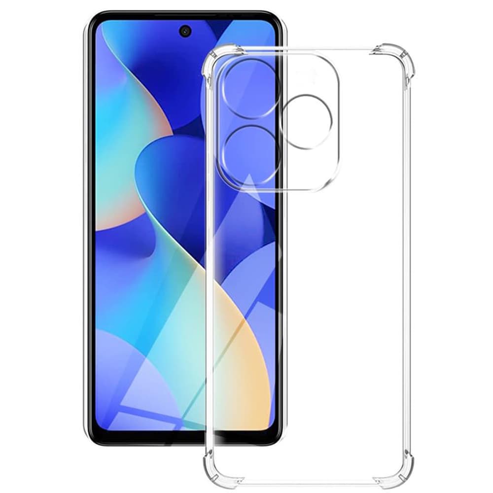 Techsuit Shockproof průhledný silikonový obal Infinix Hot 40i průhledný - náhled 2