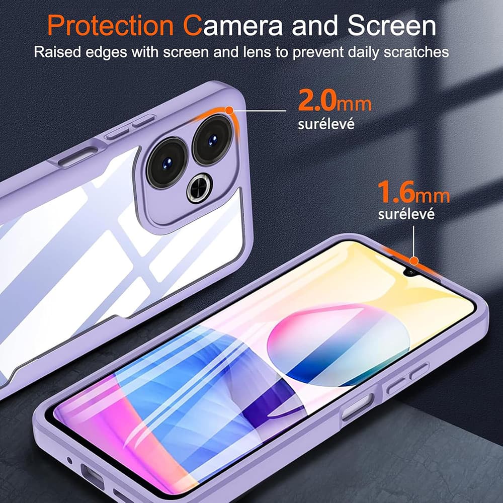Techsuit ColorVerse 360 Series s ochranou displeje Samsung Galaxy A06 růžová - náhled 2