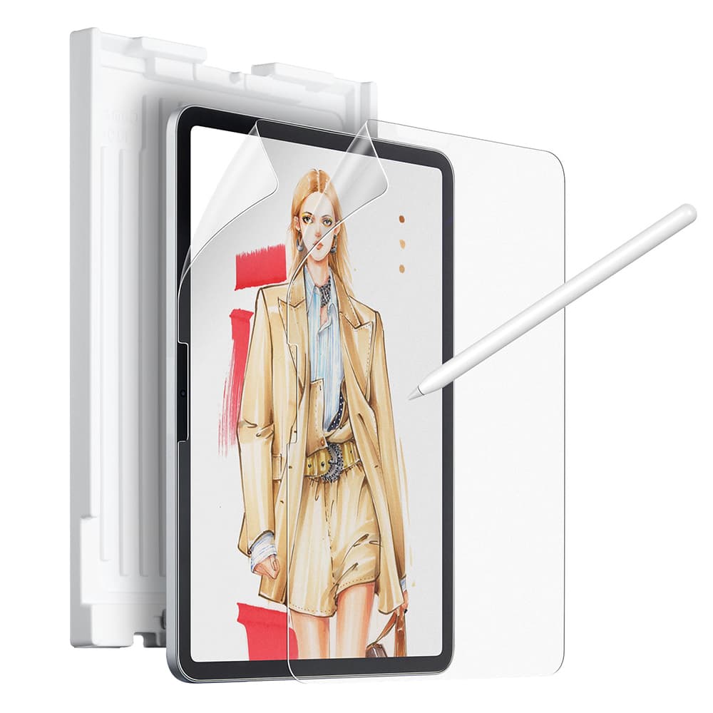 ESR Papírový pocit 2 kusy iPad Air 11 (2024) (2025) Matná čirá - náhled 2