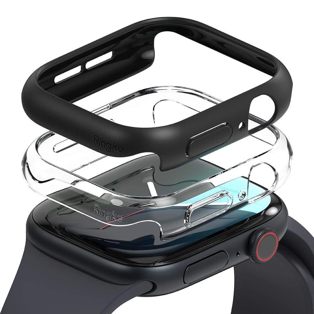 Ringke Slim 2 balení Apple Watch 10 42mm Watch 11 42mm čirý matně černý - náhled 2